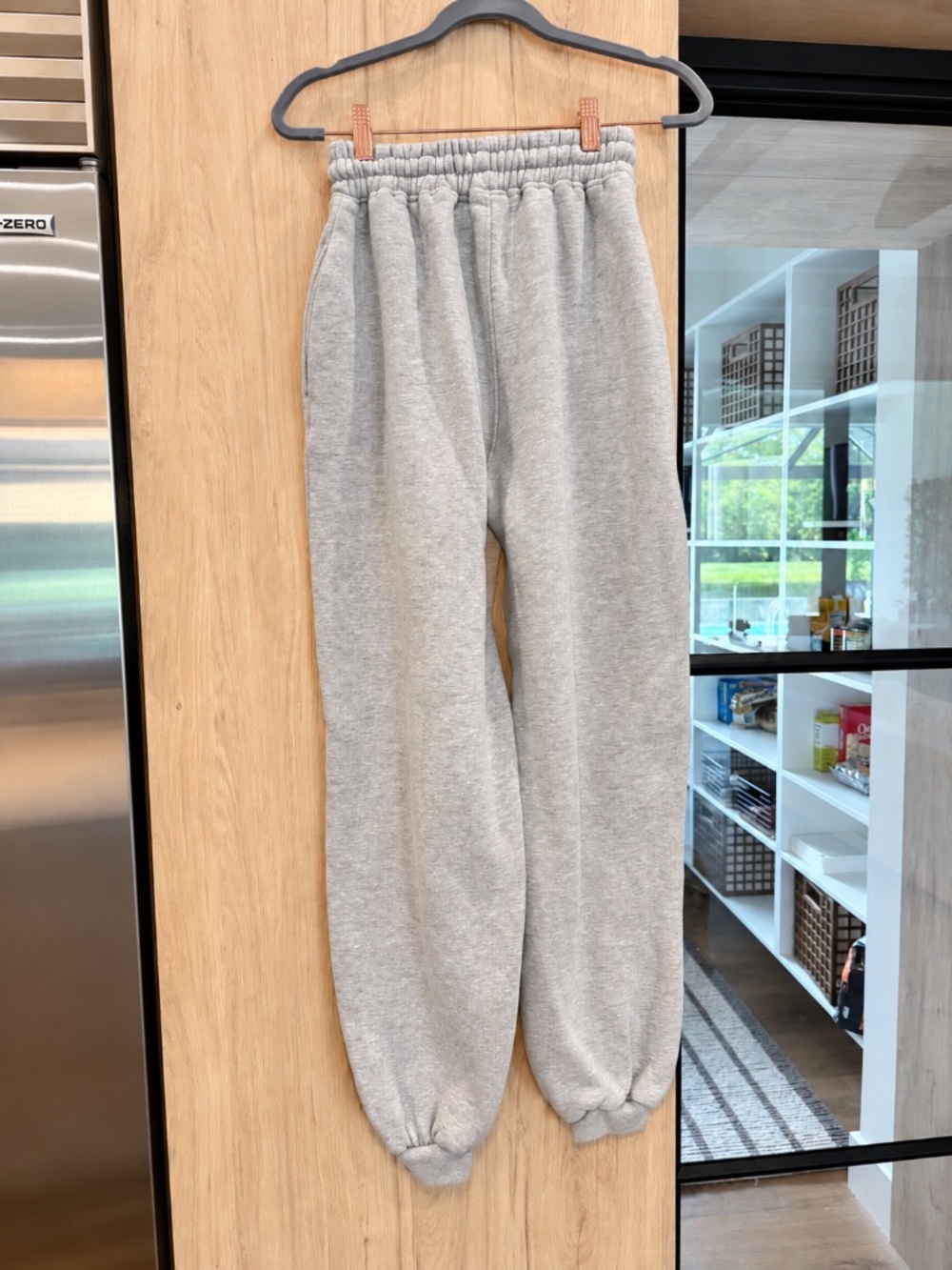 Nasty Gal Active Society Cuffed Joggers in Grey Marl - Size Small - Picture 4 of 7